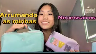Vem comigo montar as minha necessaires para viajar 