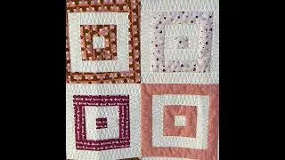 Squared Away Cutie Quilt -- Machine Quilting on a Home Sewing Machine