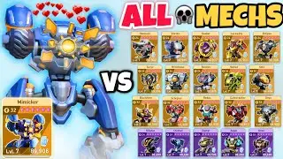 NEW Mech MIMICKER Vs All Mechs 😍 | Testing Ability Spotlight - Mech Arena