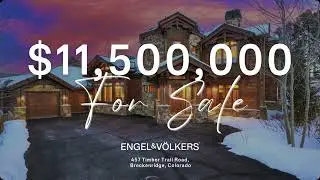 📍 457 Timber Trail Rd, Breckenridge, CO | Ultimate Ski-In/Ski-Out Luxury Home 🏔️