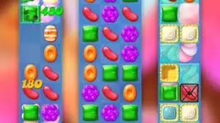 Candy Crush Jelly Level 1724 with boosters