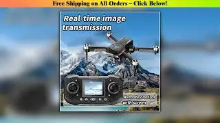 NEW F205 4K HD Brushless Motor Dual Camera Drone Screen Remote Control Professional Foldable