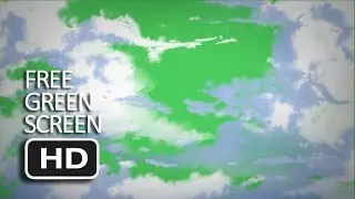 Free Green Screen - Cloud Transition