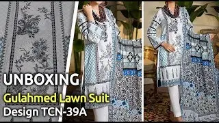 New GULAHMED Designer Lawn Suit 2019 | Unbox | Latest Pakistani Dress Design TCN-39A