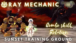DN SEA | Ray Mechanic Combo Skill Rotation in Sunset Training ground