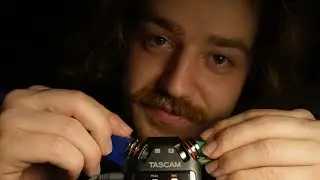 Time to use the little paint brushes again | ASMR Bushing, Lid Sounds, Soft Unintelligible Whispers