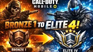 BRONZE 1 to ELITE 4 🔥 | Call of Duty Mobile Ranked Push | CODM Gameplay