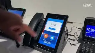 Zoomtopia 2023: Grandstream Shows Off GXV3470 Touch Screen Zoom-Integrated Video Phone