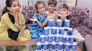 Tower of Glasses🤩#challenge#fungame#exciting #youtubevedio #viralvideos #viral#gaming #likeforlike👍🏻