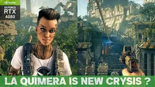 New Sci-Fi FPS Like Crysis - La Quimera Gameplay on RTX 4080