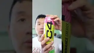 Trying C4 Performance Energy Drink Strawberry Blast Flavor