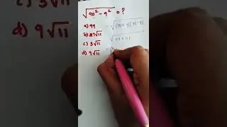Maths MCQ.#maths #competitiveexams #mathstricks #squareroot #education #questions