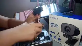 PAPALOOK | PA930 HDR 2K webcam unboxing video