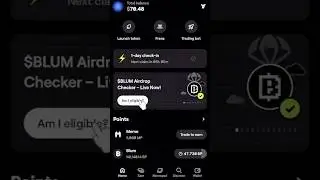 How to Check Airdrop Eligibility in Blum