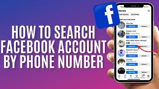 How To Search Facebook Account By Phone Number | Find Facebook Account By Phone Number
