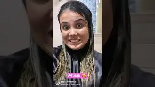 Olha que transforma&ccedil;&atilde;o! 😱 #cabelo #transformation #novovisual #visualnovo