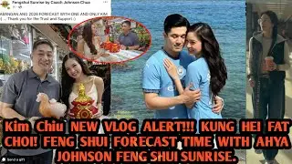 Kim Chiu NEW VLOG ALERT!!! KUNG HEI FAT CHOI! FENG SHUI FORECAST TIME WITH AHYA JOHNSON FENG SHUI...
