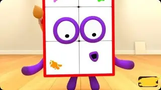 Numberblocks 17 painting pictures