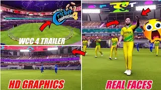 WCC 4 Trailer Launched | Real Faces | HD Graphics