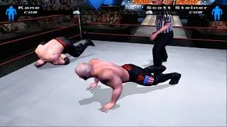 HCTP | Kane Vs Scott Steiner | Single Match | Walkthrough Gameplay