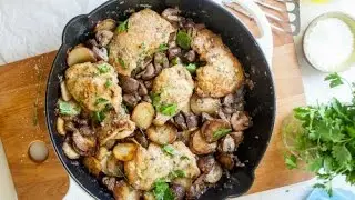 Skillet Mushroom Chicken