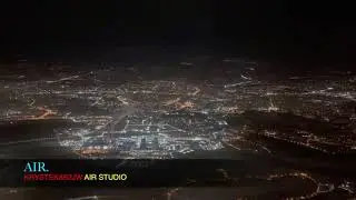 Lądowanie nocą Kraków Balice.