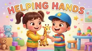 Helping Hands Song 🤲 | Kindness & Sharing Song for Kids | kids only