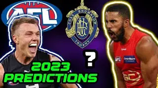 2023 AFL SEASON PREDICTIONS