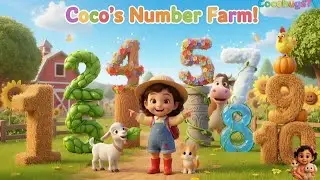 123 songs for kids |count 1-20|coco number farm @CocohugsTV 