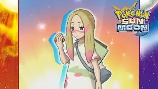Pokemon Sun and Moon - Battle Against Captain Mina