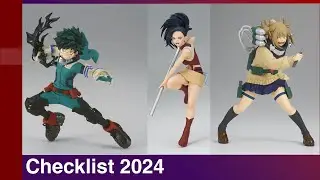 My Hero Academia - Banpresto Checklist 2024