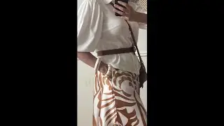 Witte blouse met pofmouw