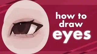 how to draw eyes in my style !! 🌷💓 BRUSH QR CODES ARE AT THE END