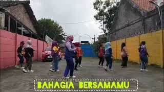 BAHAGIA BERSAMAMU#line dance#beginner#choreo by Suroto (INA)#demo by LDBB