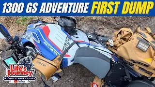 Мой 1300 GSA совершил свою первую уборку.