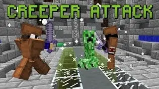 Creeper Attack - Защищаем барыгу #1