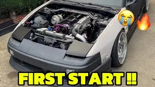 Мой 2JZ 240SX НАКОНЕЦ-ТО ЗАВЕЛСЯ!! ПЕРВЫЙ ЗАПУСК 😭🔥