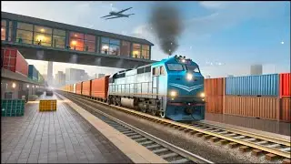 WDM3D SHUNT LHB EXPRESS TRAIN| BUMPY RAILROAD |Train Simulator |Railwork