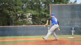 Alan Hansel pitching 7/10/16 v North East Baseball Jays