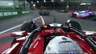 Lewis Hamilton Onboard Start Las Vegas Grand Prix 2025