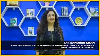 Dr. Sanober Khan, esteemed Associate Professor in the Department of Management and Social Sciences