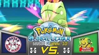 Silk Scarfs vs Wild Charge - Pokemon Global League: Season 4 Week 10 - LIVE [ORAS] Battle
