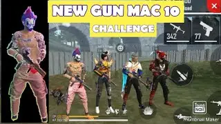 New Gun Mac-10 Challenge in Clash Squad Rank || Free fire New weapon || RDx army🔥🔥