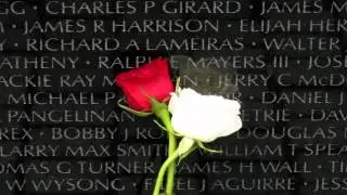 The touring Vietnam Veterans Wall in Richmond