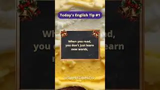 Today&rsquo;s English tip: read aloud for 5 minutes daily.#englishlearning #speakconfidentenglish #shorts