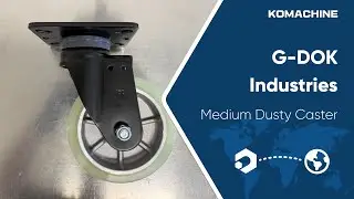 G-DOK Industries / Medium Dusty Caster (PHW-150-ASF-HUWD) / INV-06603