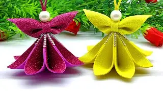 How to Make a Paper Angel for Your Christmas Tree | Simple Holiday DIY