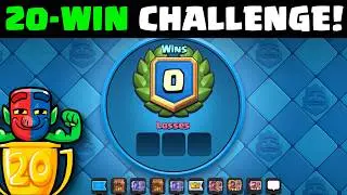 🏆 NEW 20-Win Challenge is here in Clash Royale 2025!