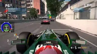 F1 2013 Monaco Overtakes