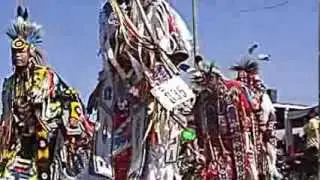 Grand Entry Crow Fair 2013 .Indian Legends Travel-